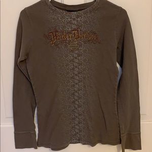 Harley-Davidson 100% Cotton womens thermal size XL
